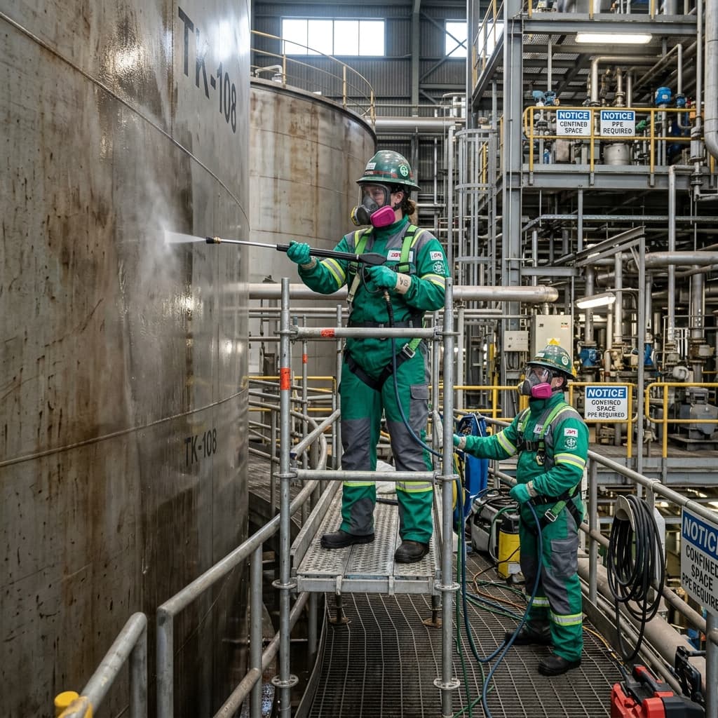 Industrial Tank Cleaning